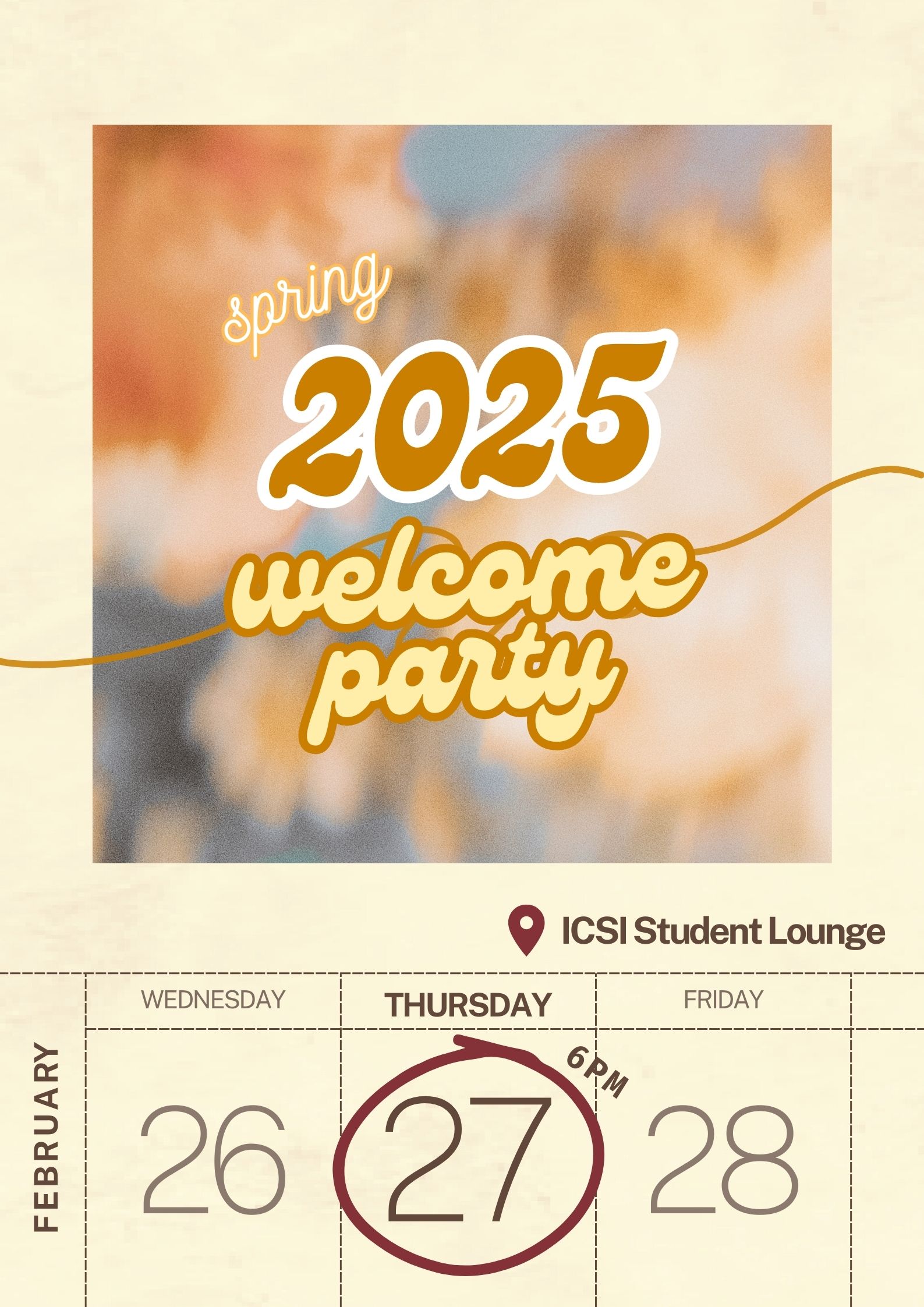 2025 Spring Welcoming Party